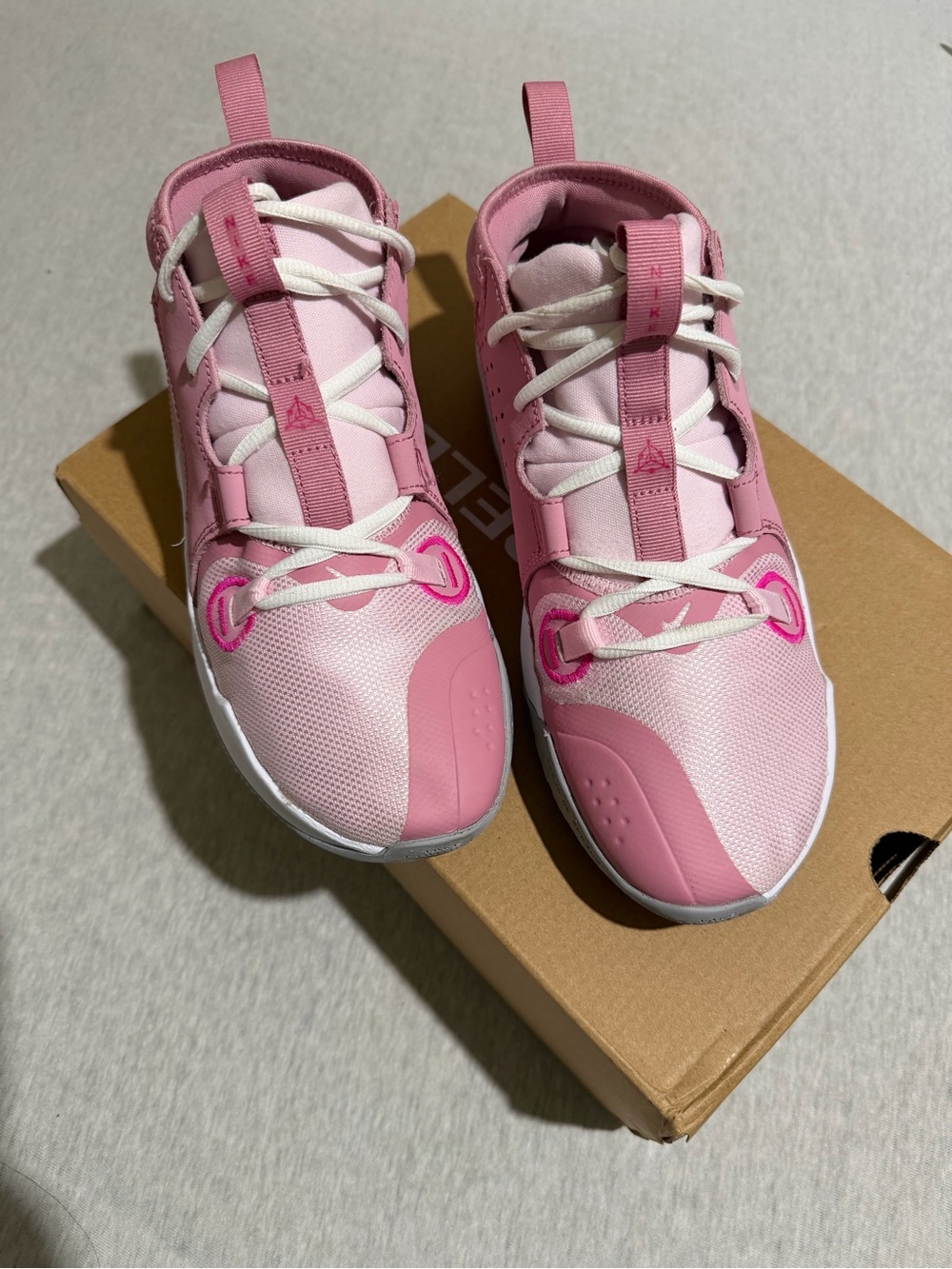 Pink Athletic Sneakers - Lightweight Girls' Trainers